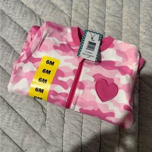Pink Camouflage Kids Pajamas